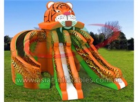 Large Tiger Slide With Double Lane