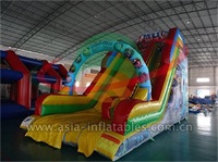 Inflatable Single Slide With Arch