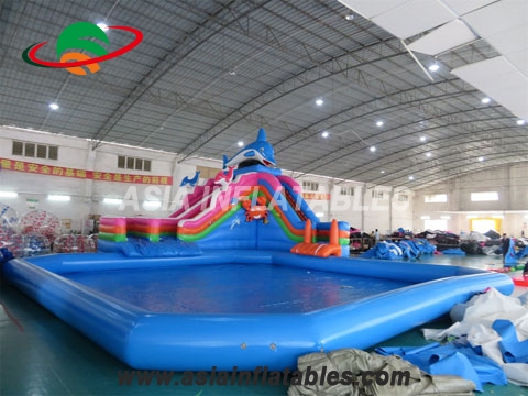 Dolphin Inflatable Water Amusement Park online