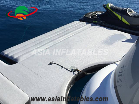 Custom Inflatable Mega Dock, Jet-ski Drive-on Inflatable Swimming Platform