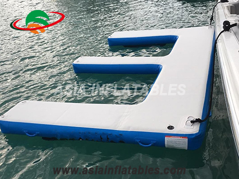 Factory Price Jet Ski Floating Platform, Floating Seabob Dock, Inflatable Water Platform for Yacht