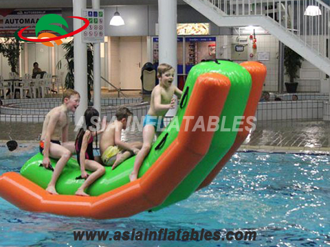 Inflatable water toys, inflatable seesaw for aqua park