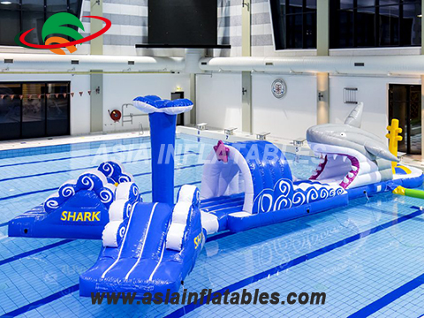 Great Inflatable Water Aqua Wet Obstacle