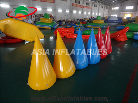 PVC Tarpaulin Inflatable Floating Water Swimming Maker Buoy for Advertising Water Game