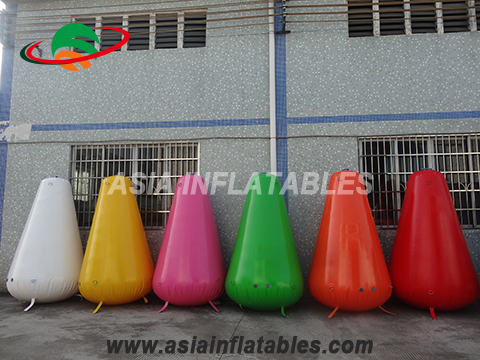 Customized PVC tarpaulin inflatable water marker buoy