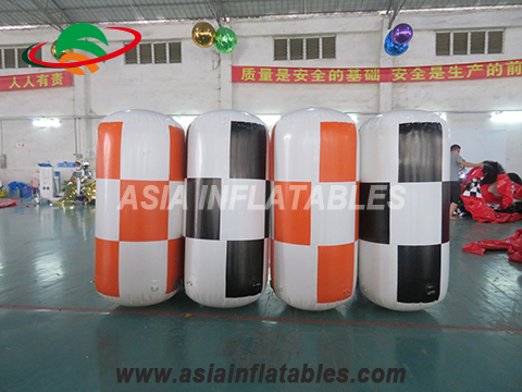 Cylinder swim buoy inflatable buoy advertising water buoy floating buoy