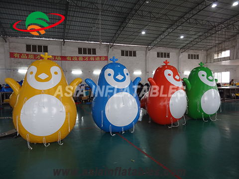 Custom Logo Available Inflatable Long Tube Inflatable Swim Buoys