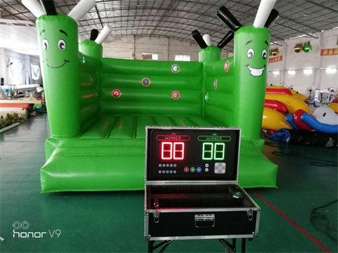 2018 New Design Inflatable Bounce With Interactive Play System