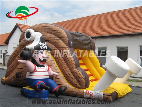 Inflatable Home Use Mini Pirate Ship Slide