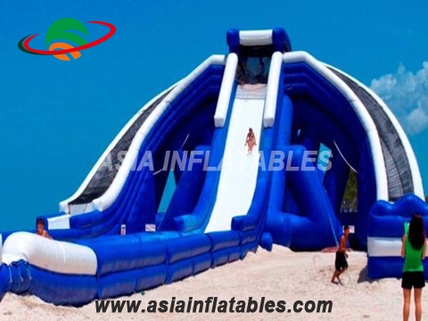 Trippo slide is the worlds largest inflatable slide