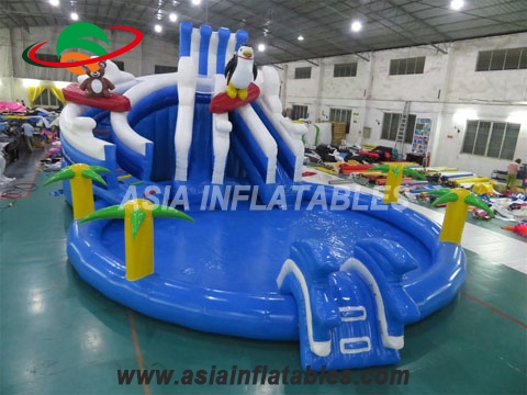 Commercial Grade Penguin Inflatable Water Park for Sale