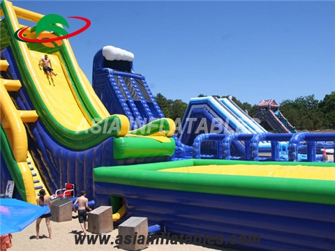 30m Giant Inflatable Hippo Slide