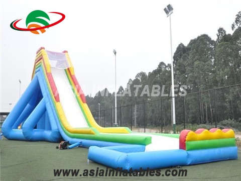 Durable giant inflatable slide long giant inflatable water slide for adult