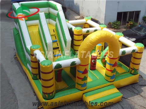 Inflatable Slide with Bouncer Playground for Amusement Park