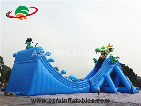 49FT Inflatable Water Slide For Water Park And Event