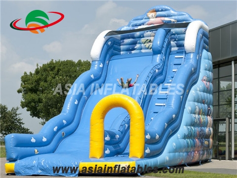 Mega Sea World Inflatable Water Slide