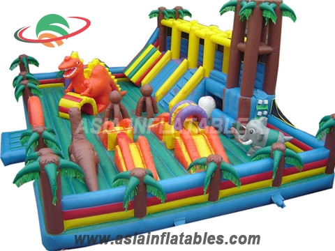 Best Seller Inflatable Novel Design Jurassic Jungle Park