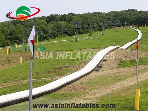 Inflatable water slide the city , 300m inflatable slip n slide