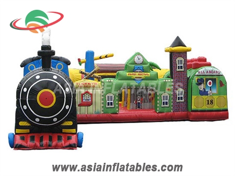 Inflatable Train Station Express Fun City Games