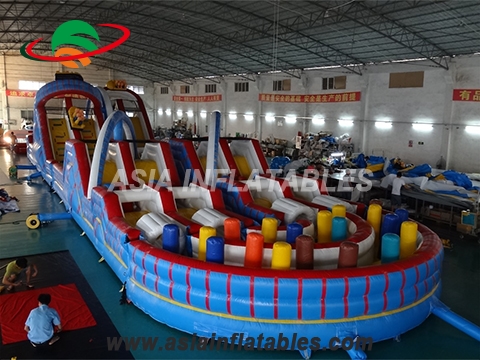 Giant Inflatable Air Port Playground For Event Children Amusement Games