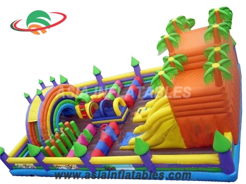 Inflatable Jungle Inflatable Trampoline-Site Park Funland