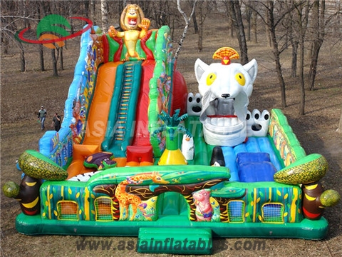 Madagascar Inflatable Carton Amusement Park