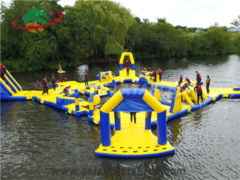 Violet Inflatable Water Park